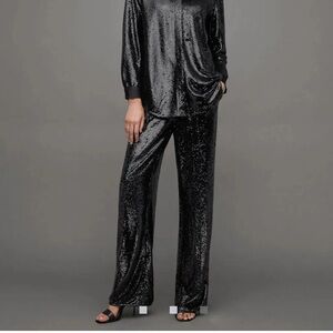 ALL SAINTS
Black Charli Sequin Trousers US6